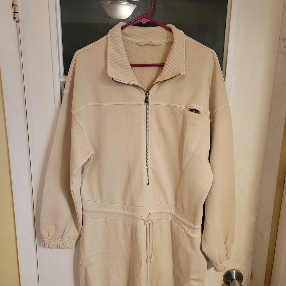 FP Movement by Free People Beige Jumpsuit